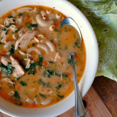 Instant Pot Chipotle Chicken & Vegetable Soup